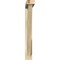 Ekena Millwork Traditional Block Rough Sawn Bracket w/ Offset Brace, Douglas Fir, 4"W x 28"D x 32"H BKT0402X28X32TRA05RDF - alternate 2